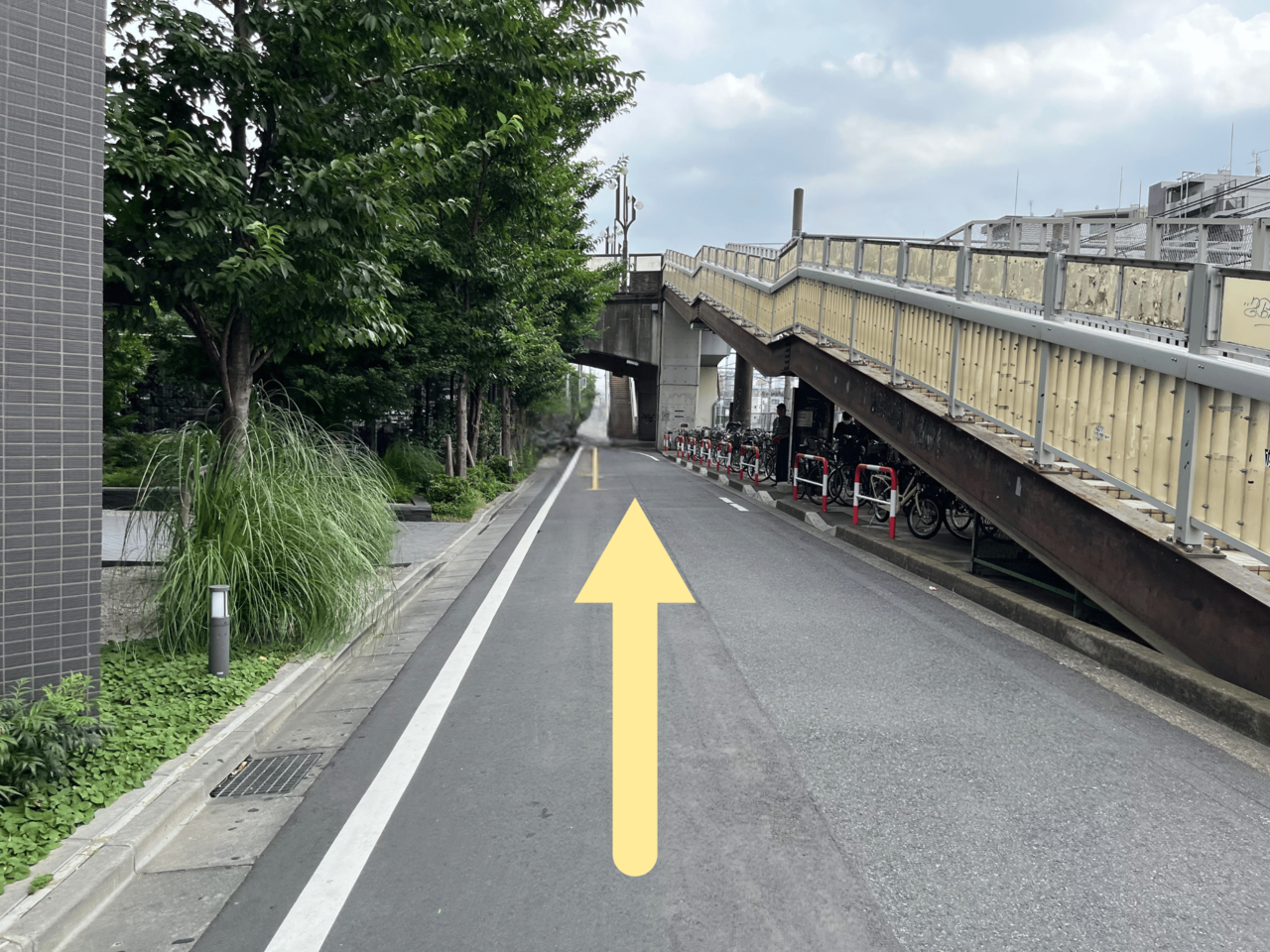 築地市場駅からのなか卯
